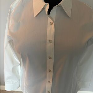 Chico's Elegant White Dress Shirt
